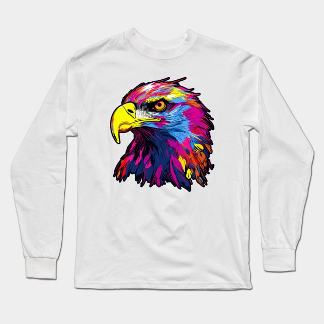 Eagle Long Sleeve T-Shirt by inazuma